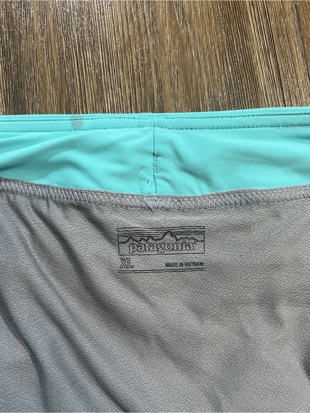Patagonia Womens Nine Trails Short Size XL Athletic teal Stretch - Picture 5 of 11